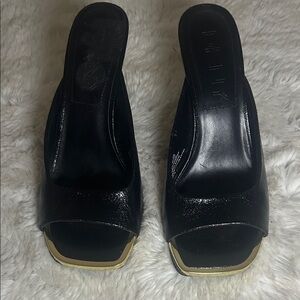 DKNY Elegant Black Women's mules